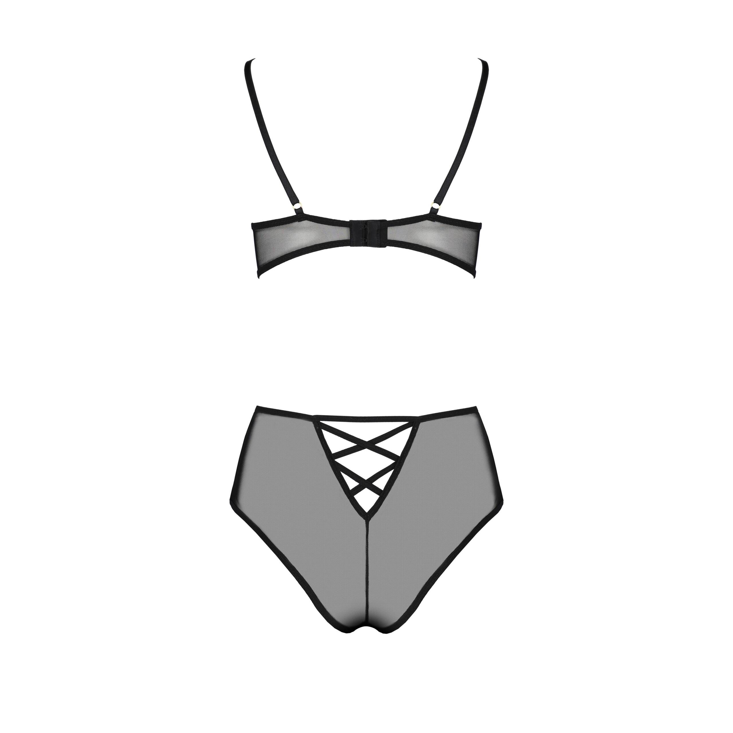 CONJUNTO DE 2 PEÇAS LOVELIA BIKINI PRETO PASSION - Image 4