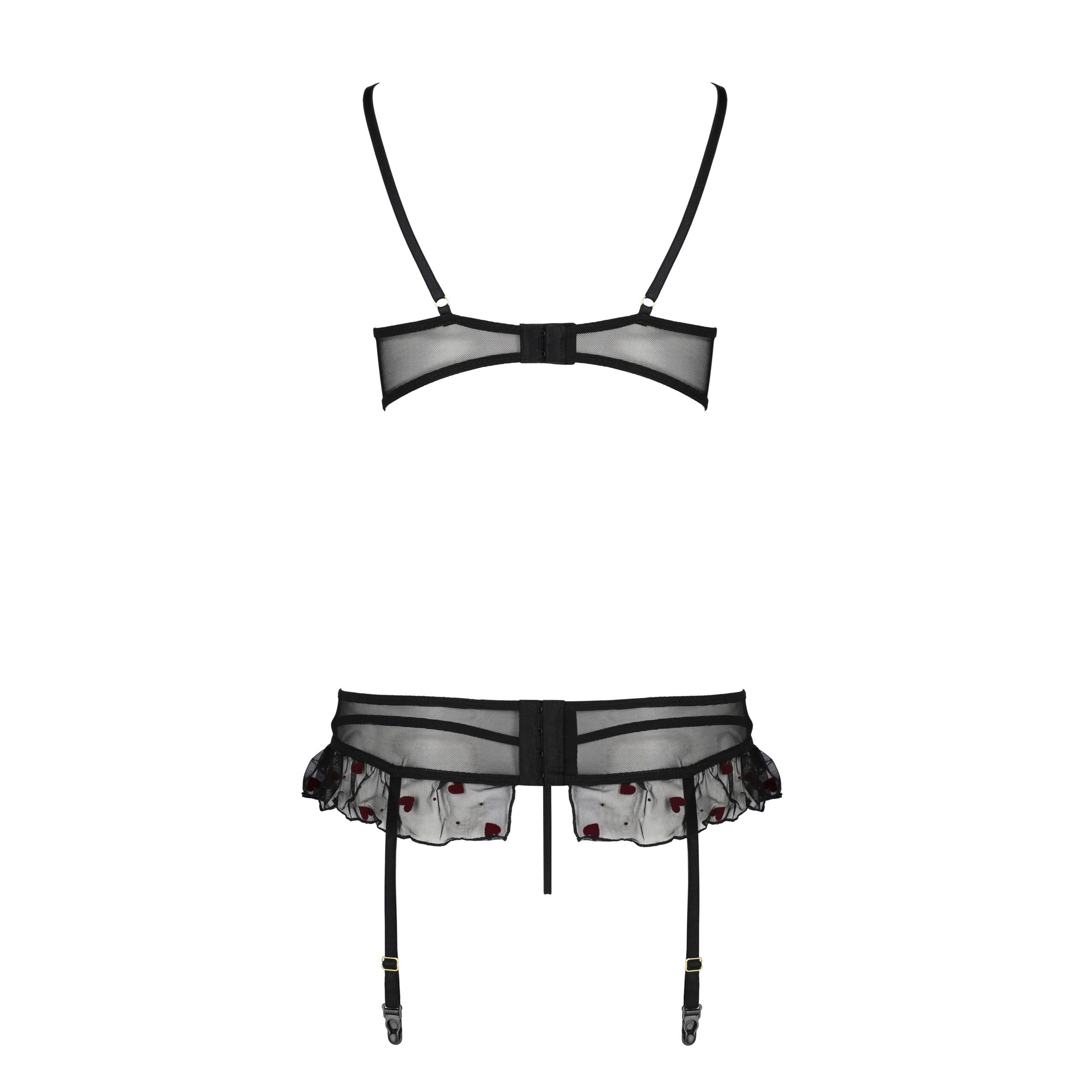 CONJUNTO DE 3 PEÇAS LOVELIA PRETO PASSION - Image 4