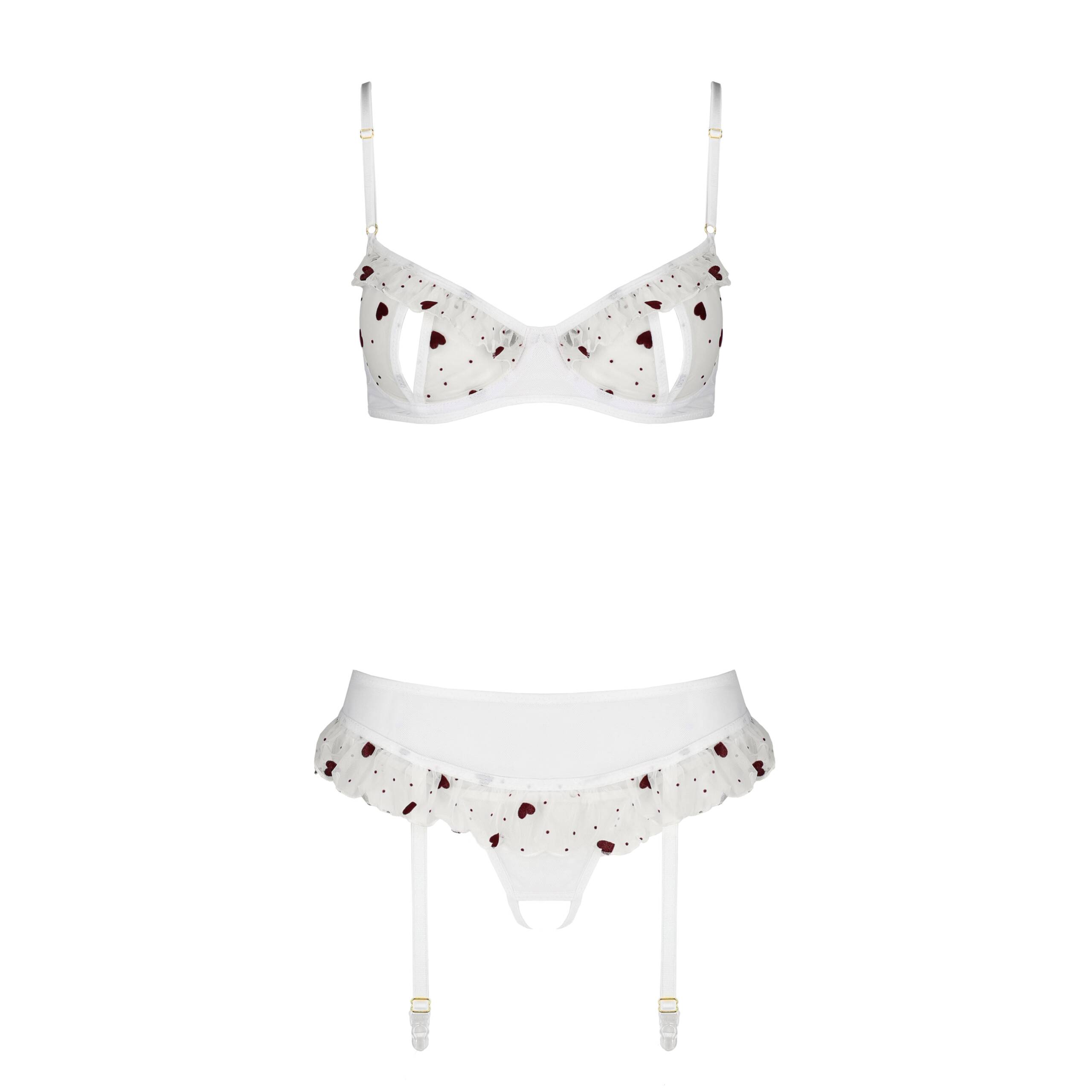CONJUNTO DE 3 PEÇAS LOVELIA BRANCO PASSION - Image 3