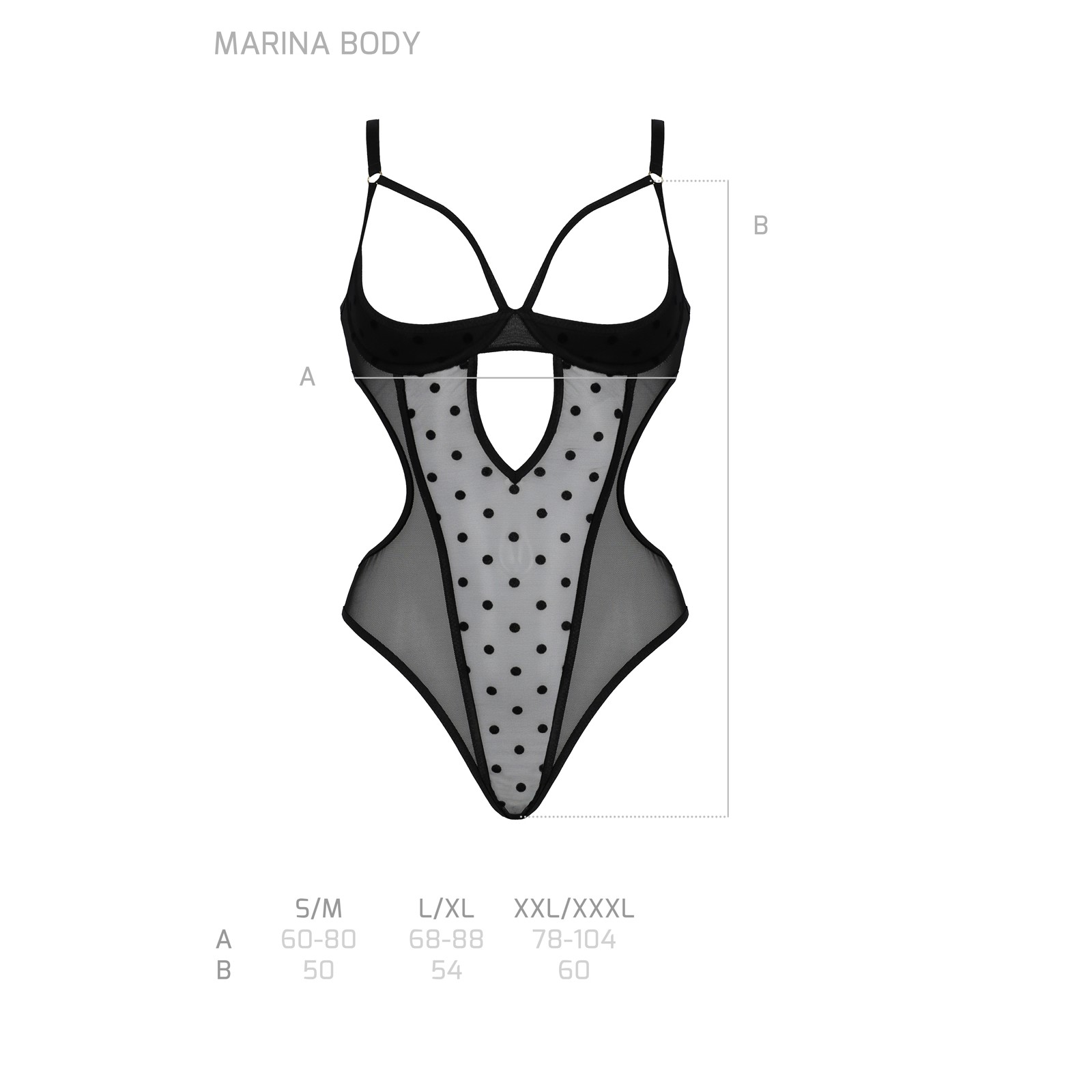 BODY MARINA PRETO DEVIL COLLECTION PASSION - Image 5