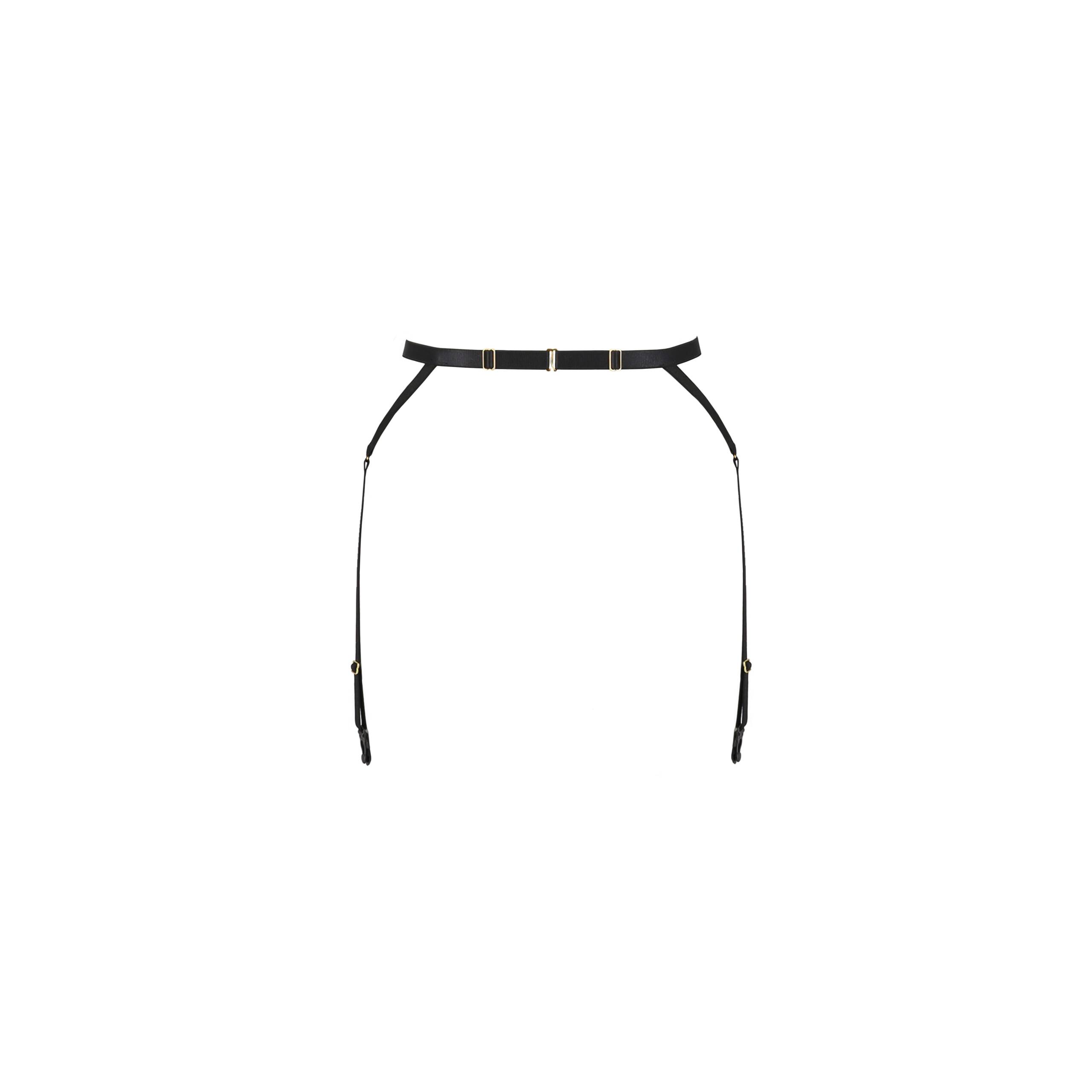 CINTO DE LIGAS MEGGY PRETO DEVIL COLLECTION PASSION
