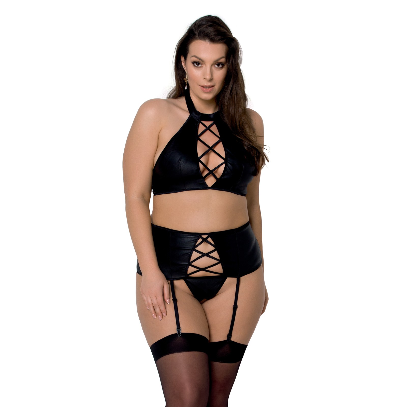 CONJUNTO DE 3 PEÇAS NANCY PRETO TAMANHO QUEEN PASSION - Image 5