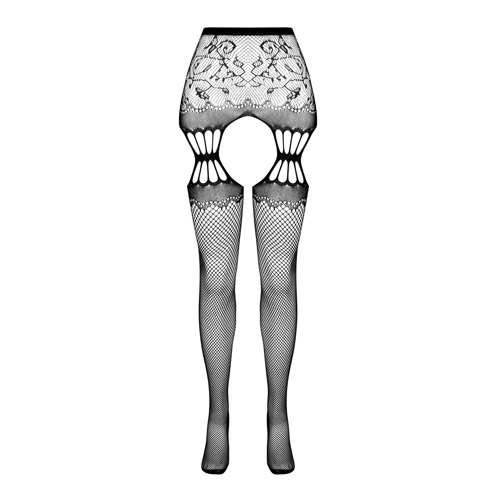 COLLANTS COM EFEITO DE LIGAS S027 BRANCAS EROTIC LINE PASSION - Image 5