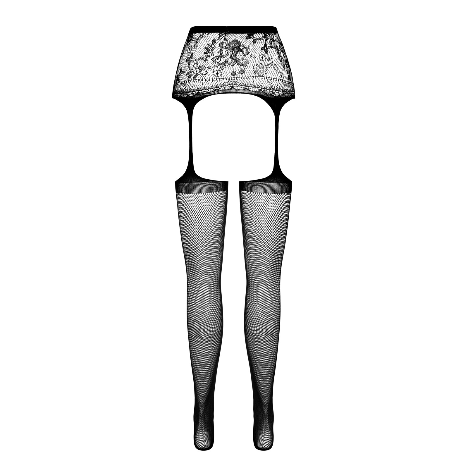 COLLANTS COM EFEITO DE LIGAS S028 PRETAS EROTIC LINE PASSION - Image 6