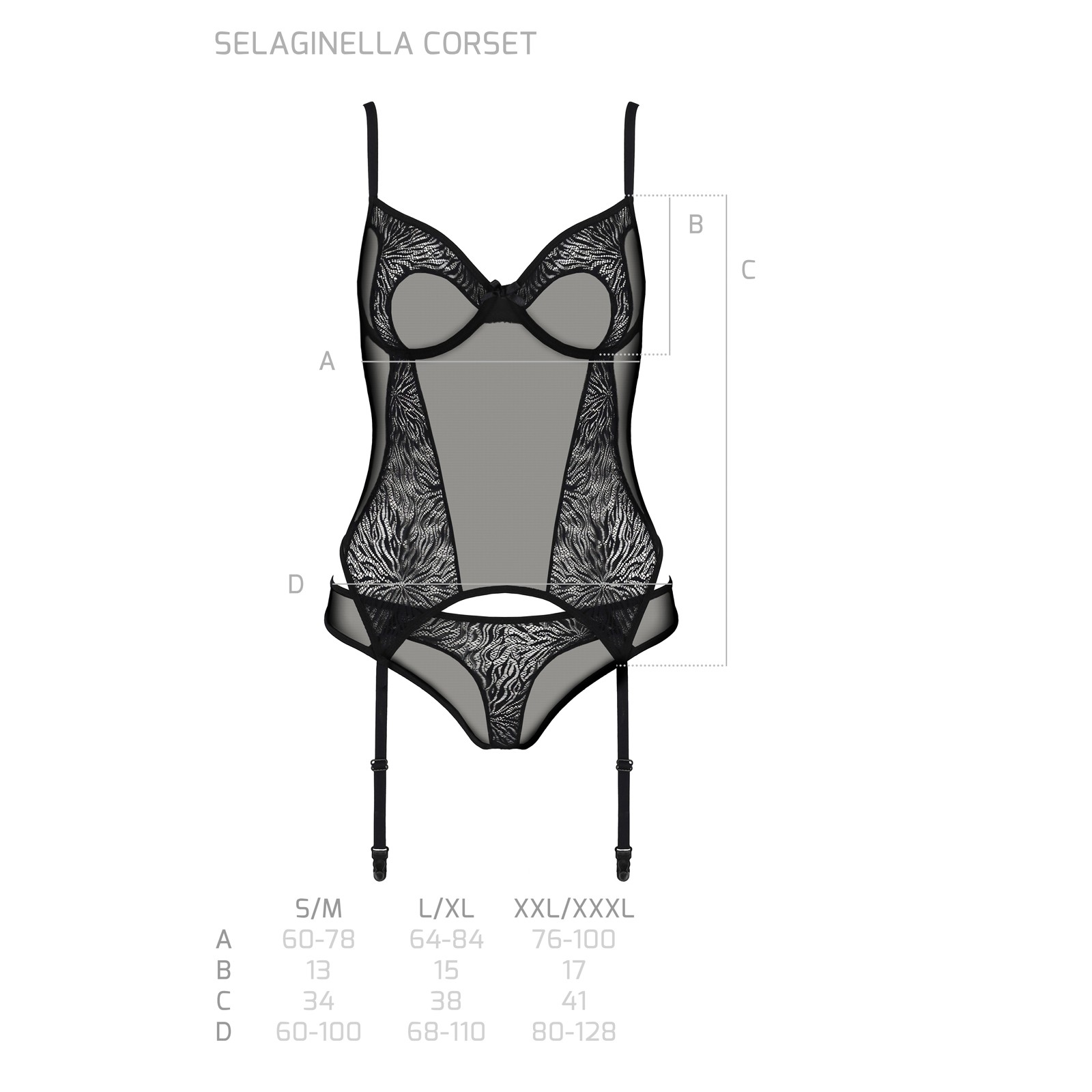 CORPETE E TANGA SELAGINELLA PRETO ECO COLLECTION PASSION - Image 5