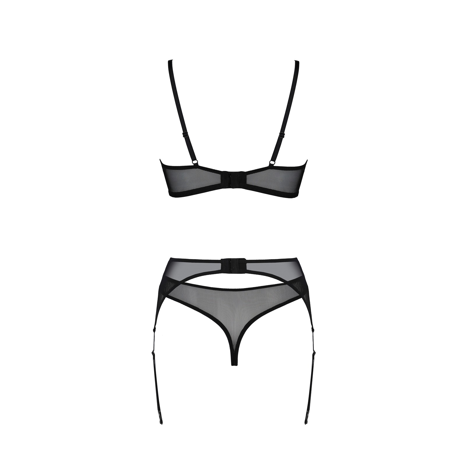 CONJUNTO DE 3 PEÇAS SELAGINELLA PRETO ECO COLLECTION PASSION - Image 4