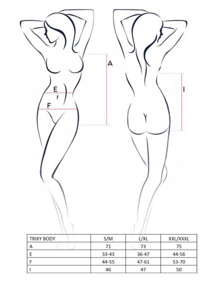 BODY TRIXY PRETO PASSION