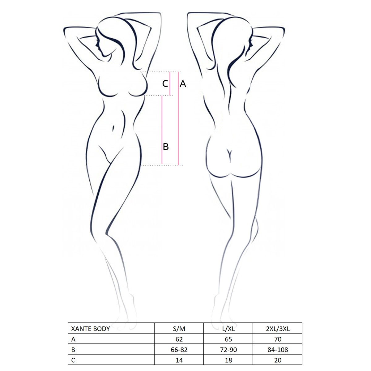 BODY XANTE AZUL PASSION - Image 3