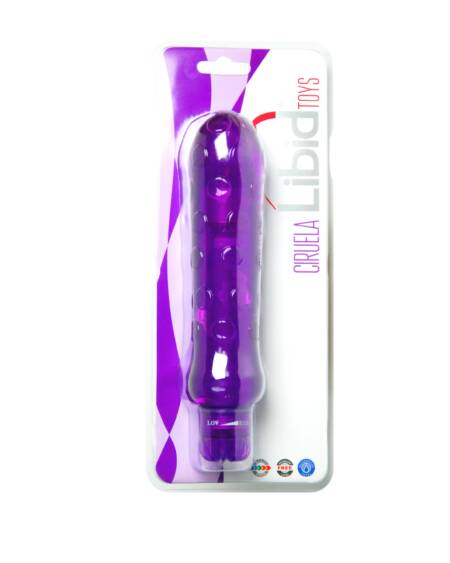 VIBRADOR CIRUELA ROXO LIBID TOYS