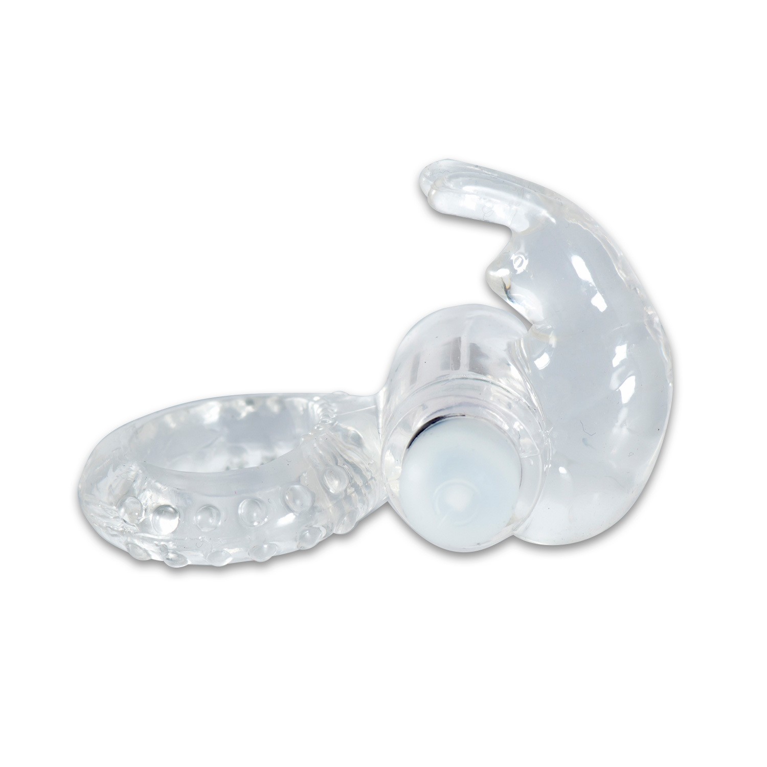 ANEL VIBRATÓRIO CONEJILLO TRANSPARENTE LIBID TOYS - Image 5