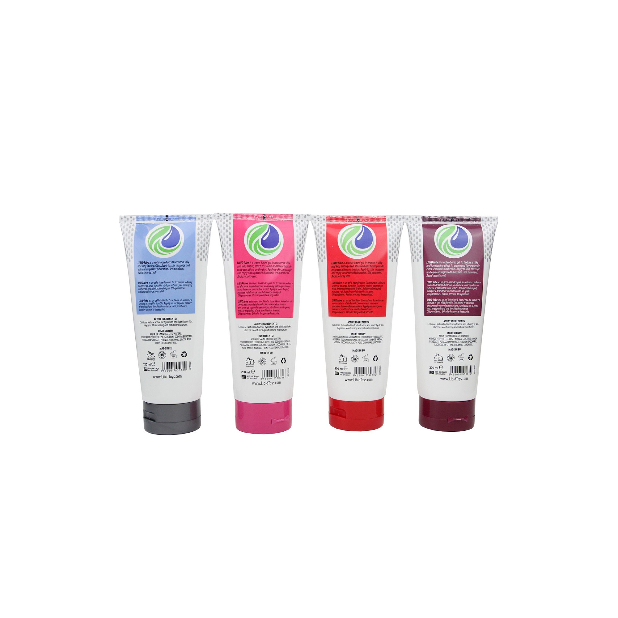 LUBRIFICANTE À BASE DE ÁGUA COM AROMA A MORANGO LIBID LUBE 200ML - Image 3