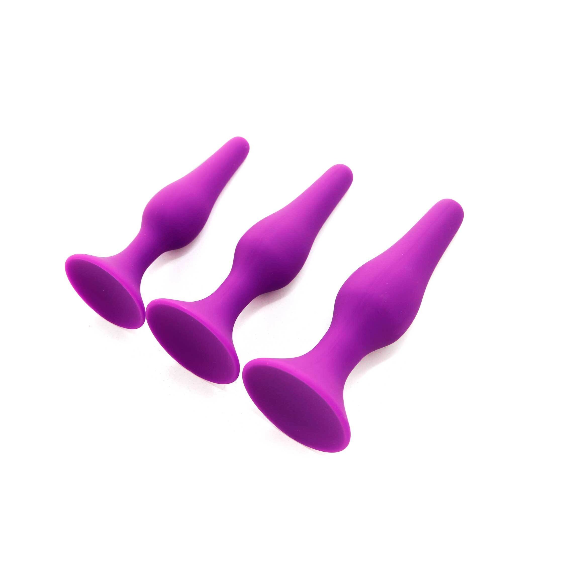 CONJUNTO PARA TREINO ANAL ROXO INTIMEN - Image 3