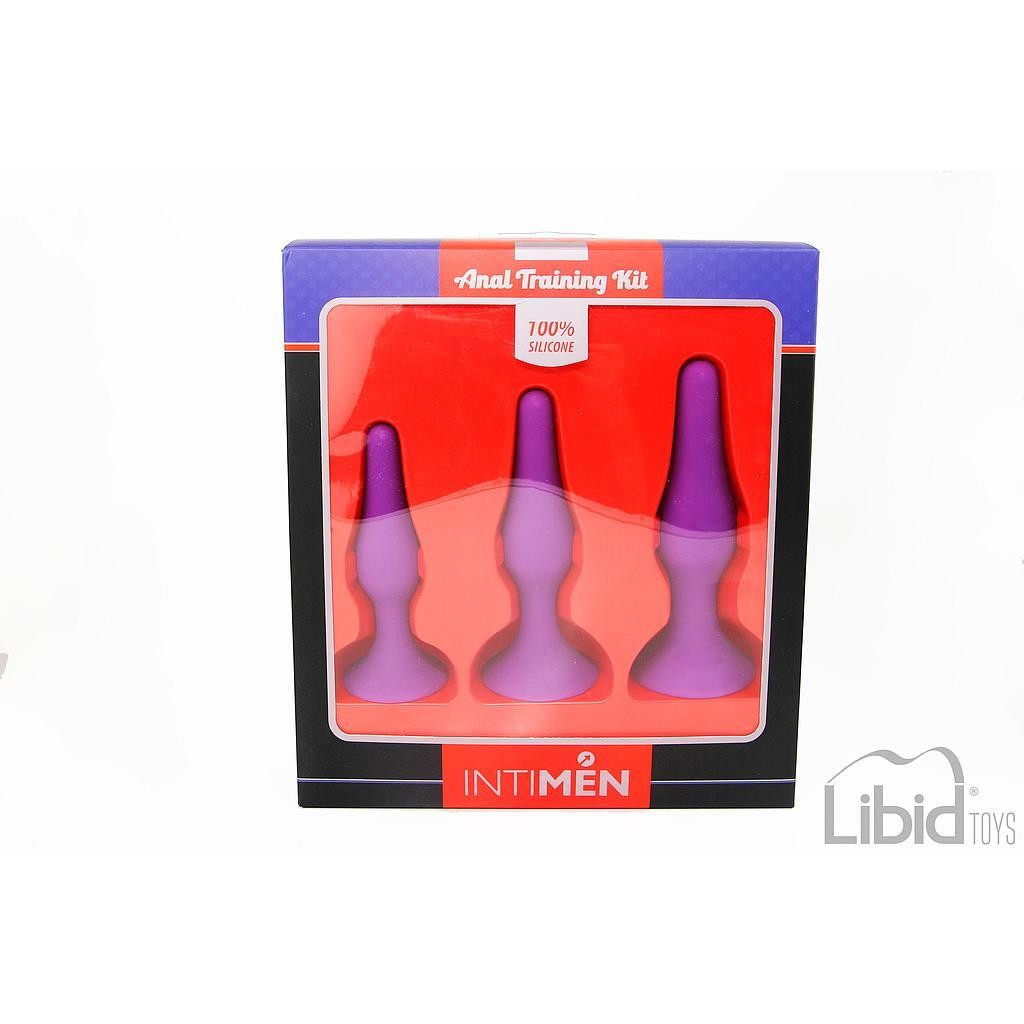 CONJUNTO PARA TREINO ANAL ROXO INTIMEN - Image 4
