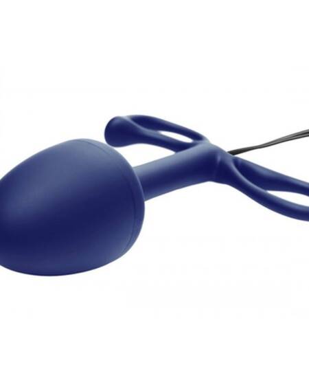 PLUG ANAL COM VIBRAÇÃO E COMANDO ASTRAL QUATTRO 4 SPEED MASTER SERIES