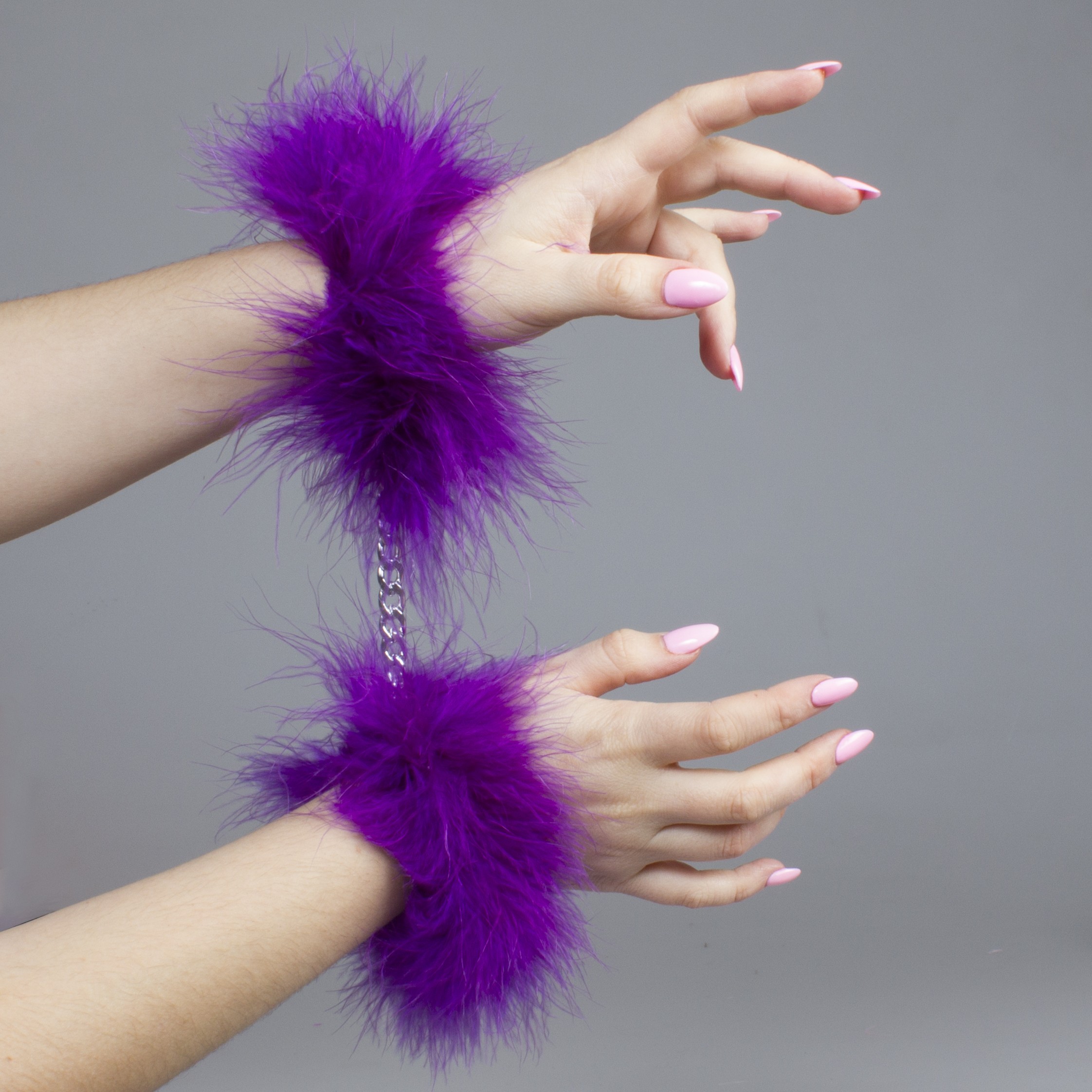 ALGEMAS COM PLUMAS MARABU ROXAS SECRET PLAY - Image 6