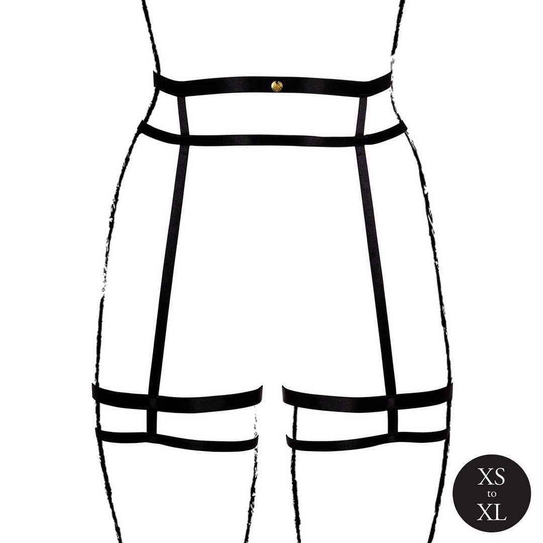 CINTO DE LIGAS DOUBLE STRAP PRETO LE DÉSIR - Image 5