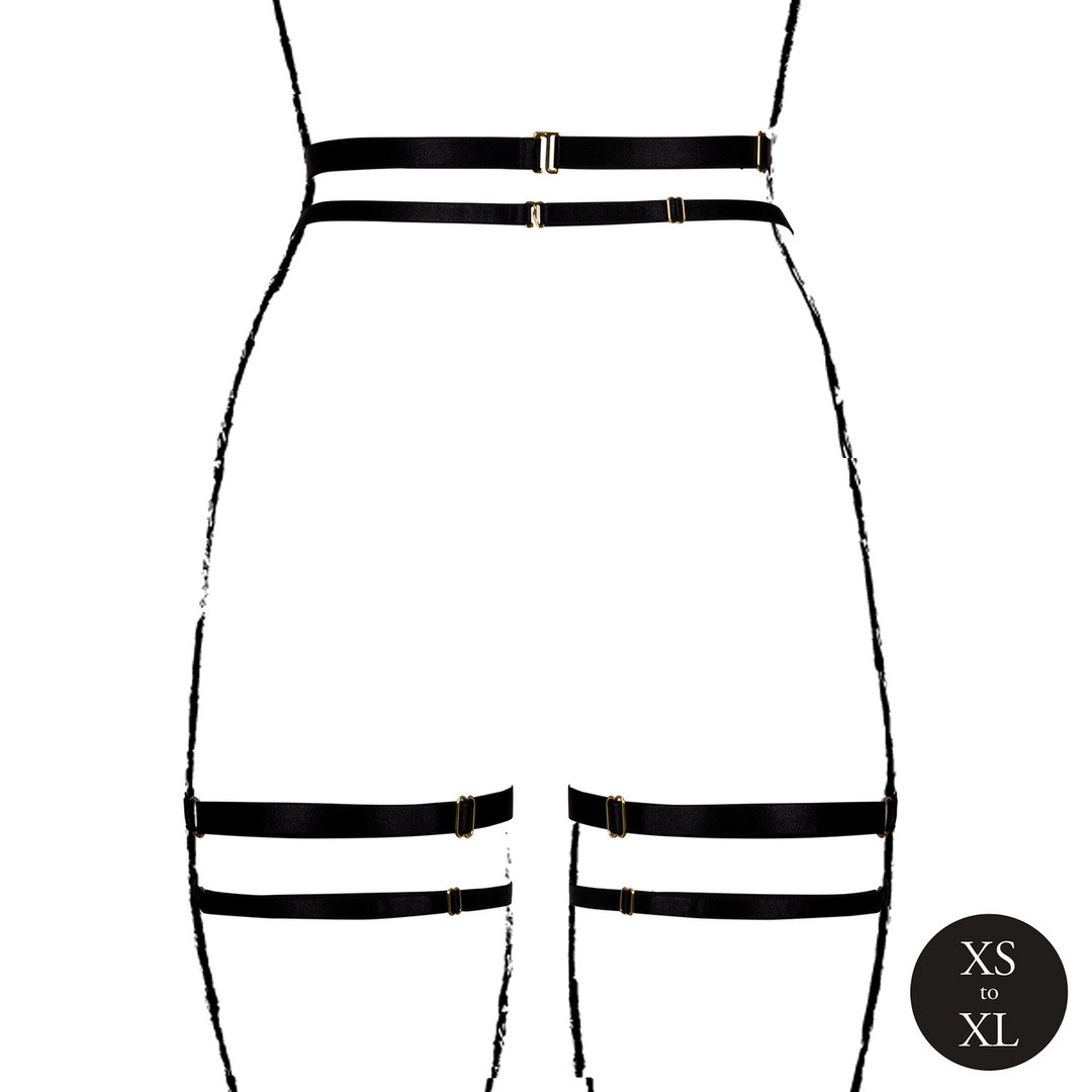 CINTO DE LIGAS DOUBLE STRAP PRETO LE DÉSIR - Image 6