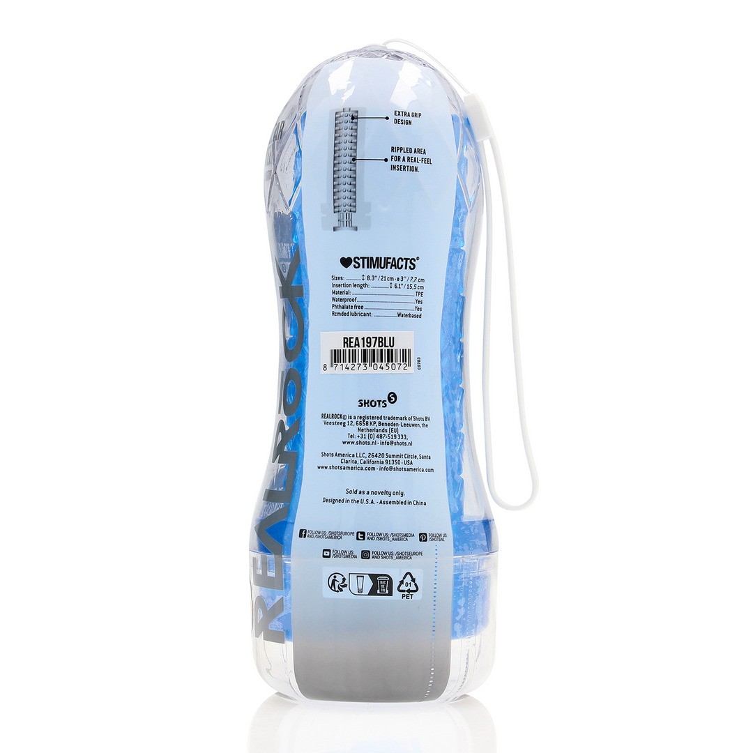 MASTURBADOR TEASY RIDER TEXTURED AZUL REALROCK