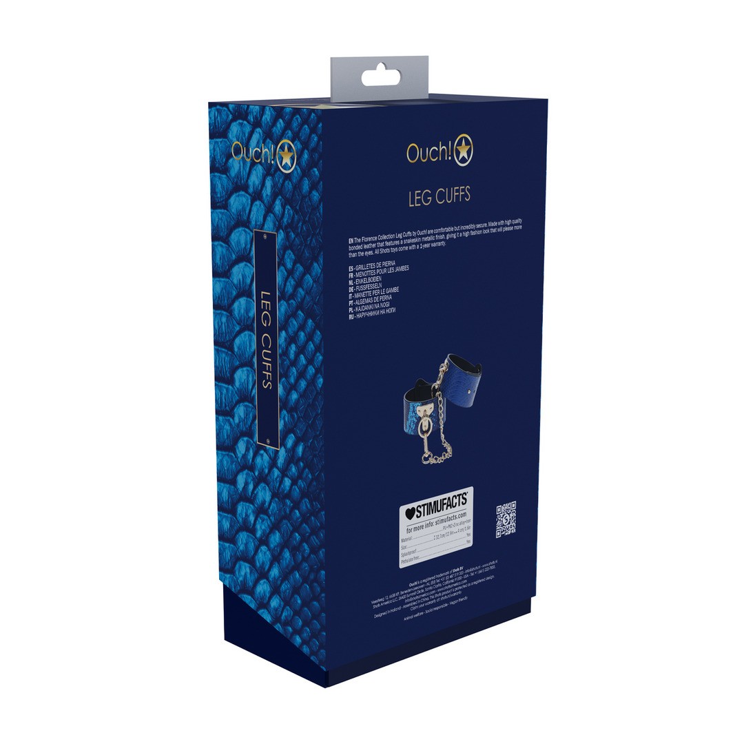 ALGEMAS DE TORNOZELOS FLORENCE COLLECTION AZUL OUCH!