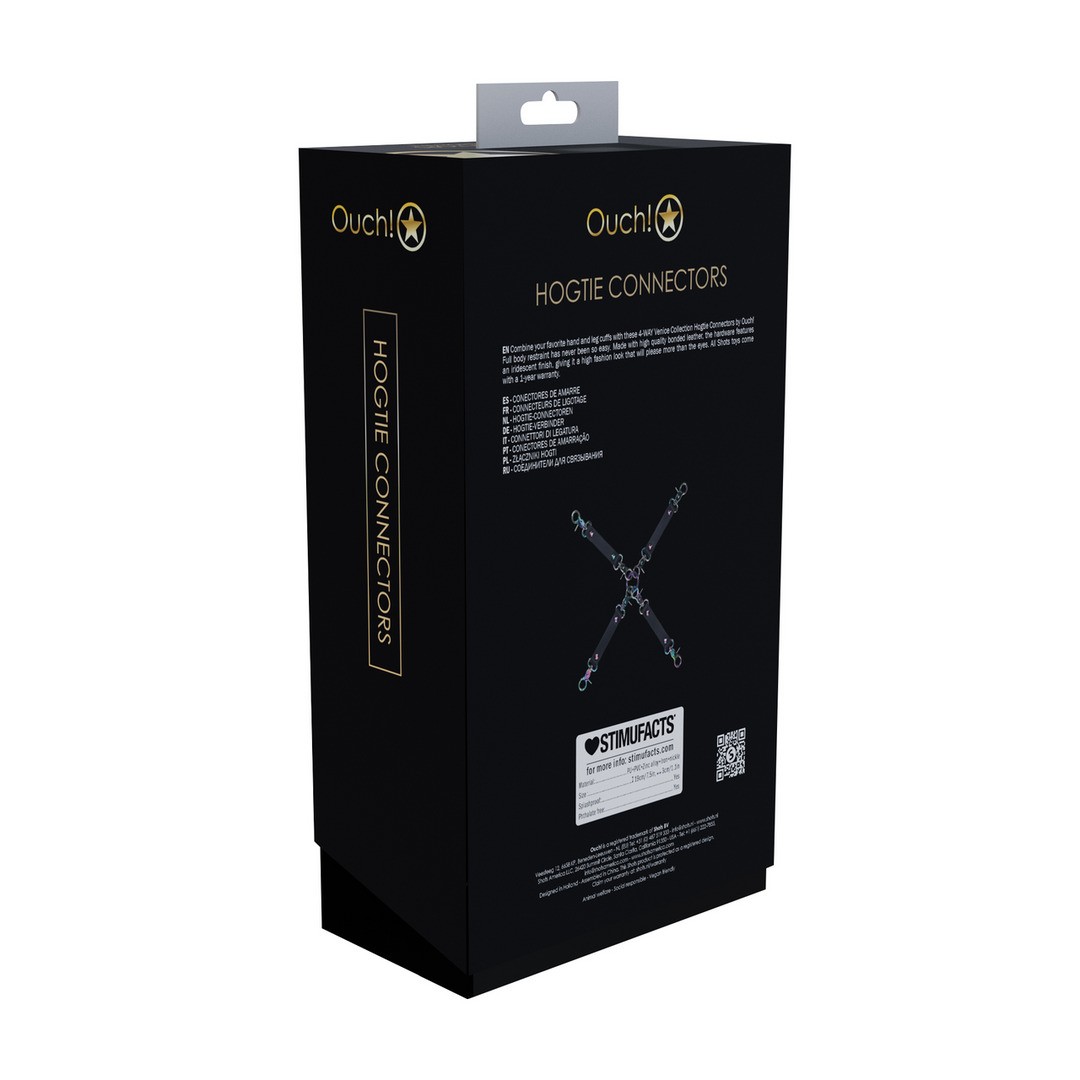 CONEXÃO HOGTIE VENICE COLLECTION PRETO OUCH!