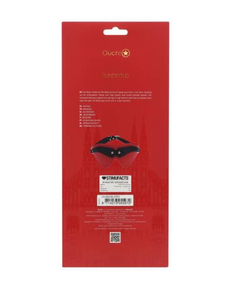 VENDA MILAN COLLECTION PRETA/VERMELHA OUCH!