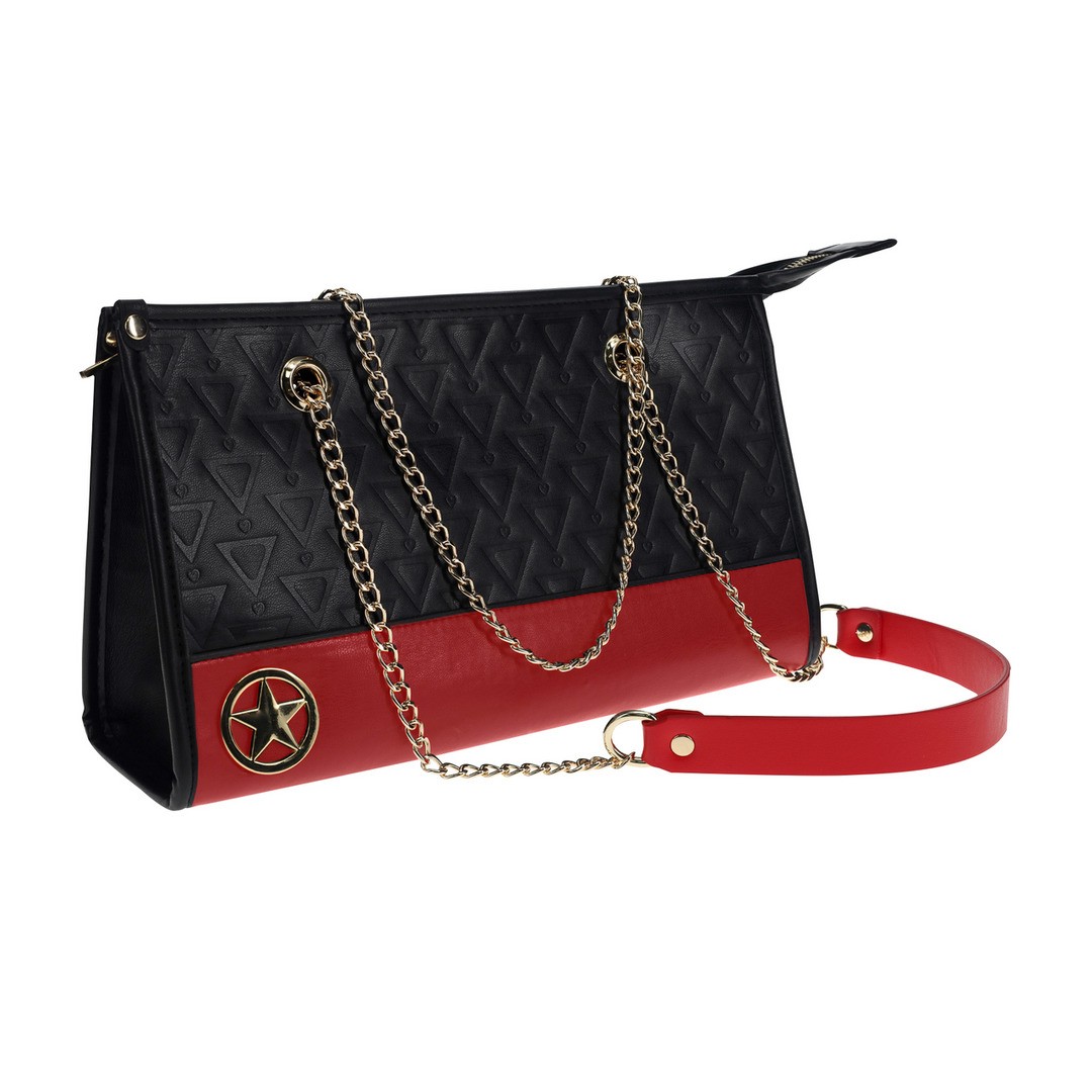 KIT COM BOLSA MILAN COLLECTION PRETO/VERMELHO OUCH! - Image 3
