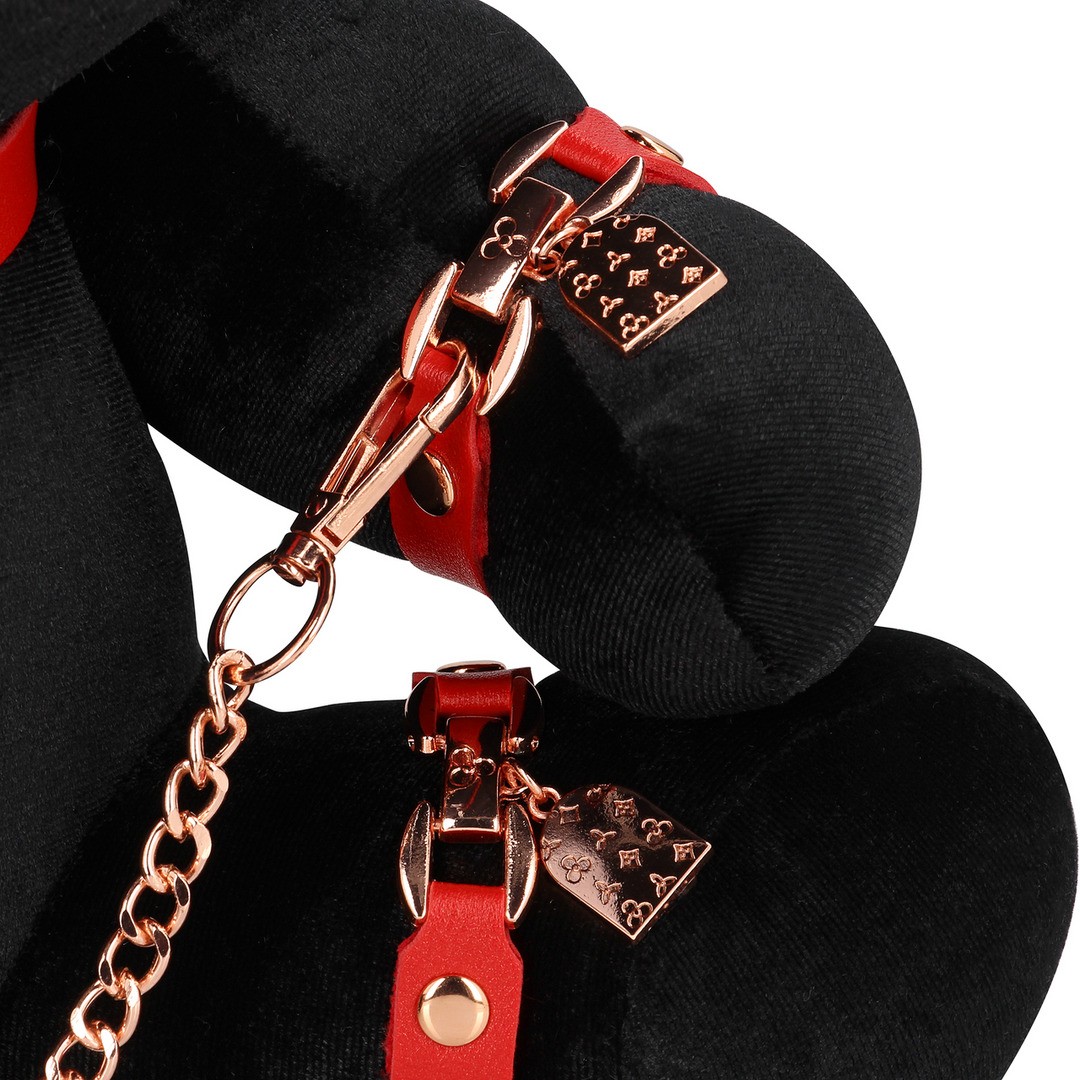 COELHO GRANDE BONDAGE AVELUDADO PRETO S-LINE - Image 4