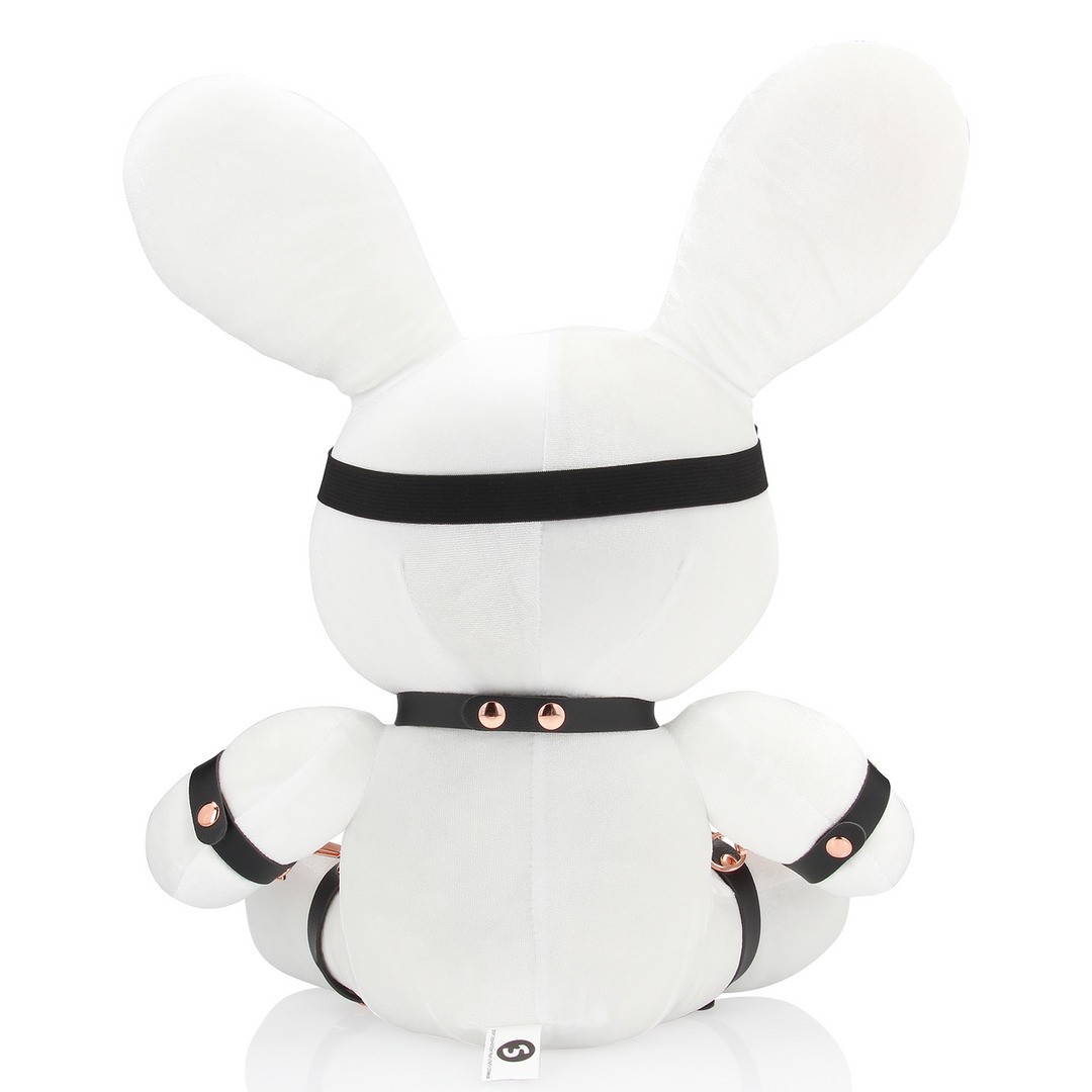 COELHO GRANDE BONDAGE AVELUDADO BRANCO S-LINE