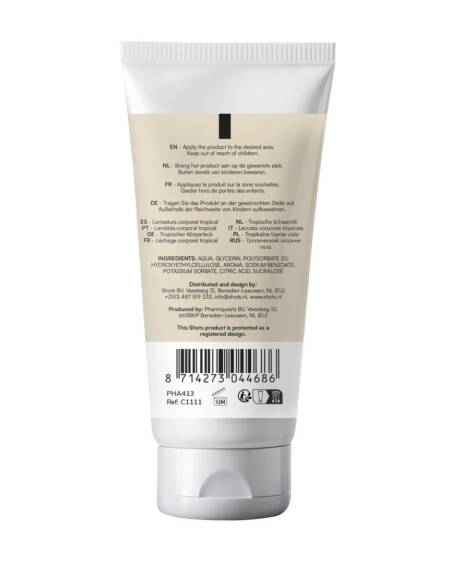 LUBRIFICANTE COM AROMA TROPICAL BODY LICK 1.7 FL OZ 50 ML