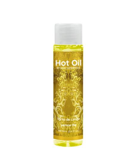 ÓLEO DE MASSAGEM COM EFEITO CALOR TARTE DE LIMÃO HOT OIL NUEI 100ML