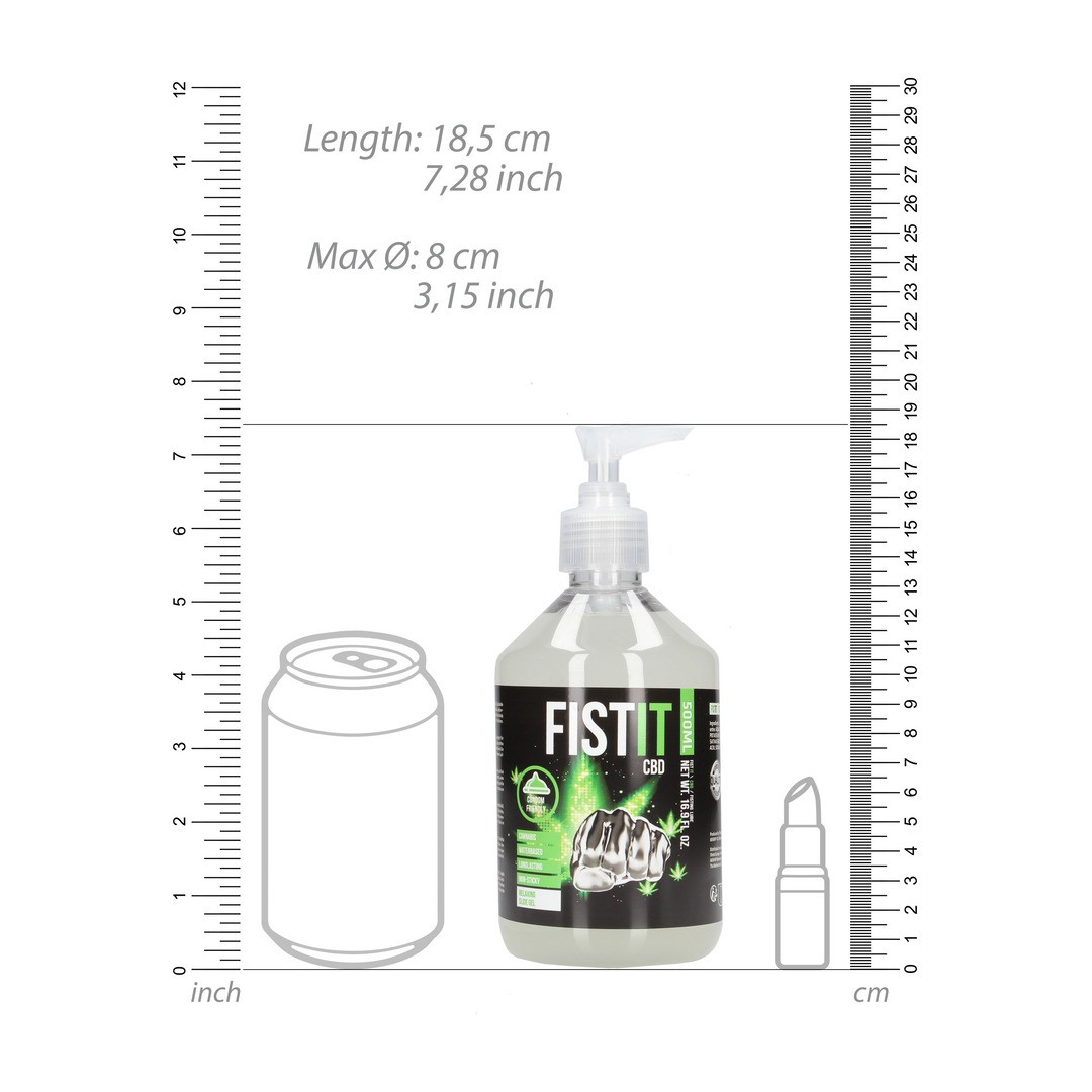 LUBRIFICANTE CBD 17 FL OZ / 500 ML FIST IT - Image 5
