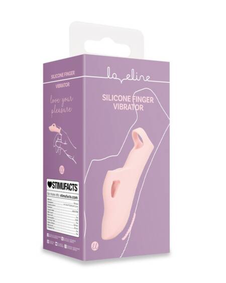 ESTIMULADOR SILICONE FINGER TOUCH OF PINK LOVELINE