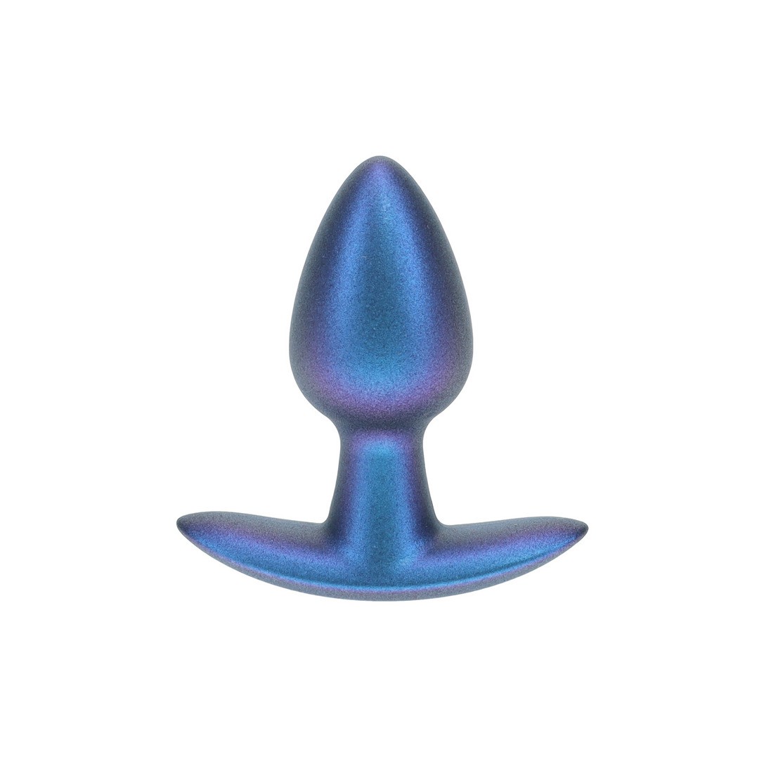 PLUG ANAL SMOOTH SILICONE SMALL 2.6 /6,5 CM METALLIC BLUE OUCH! - Image 5