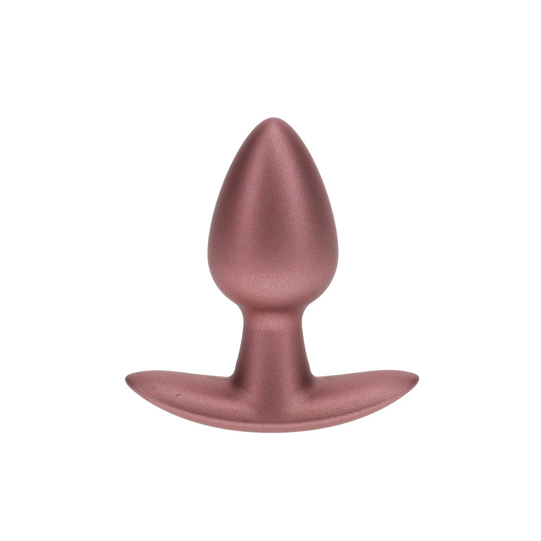 PLUG ANAL SMOOTH SILICONE SMALL 2.6 /6,5 CM ROSE GOLD OUCH! - Image 5