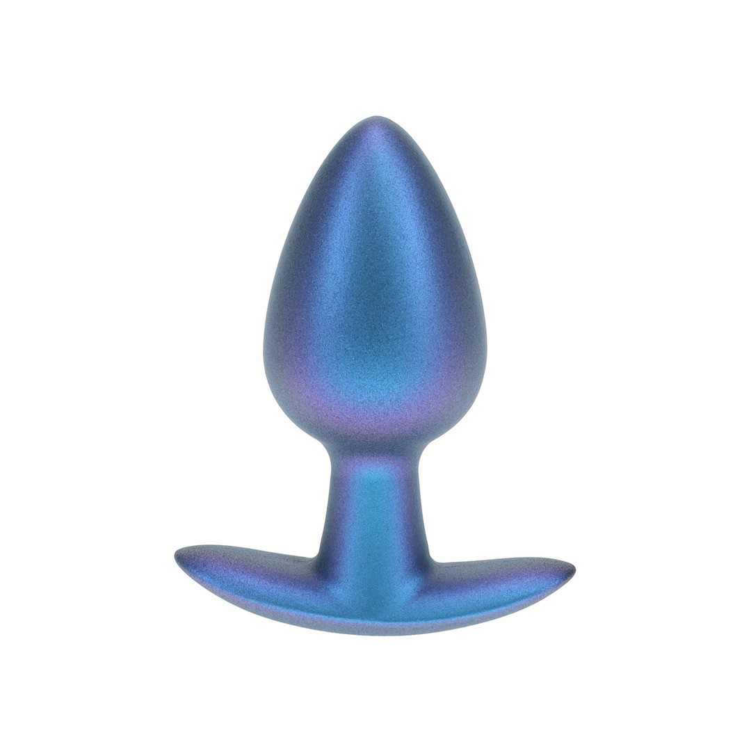 PLUG ANAL SMOOTH SILICONE MEDIUM 3,1 /7,9 CM METALLIC BLUE OUCH! - Image 5