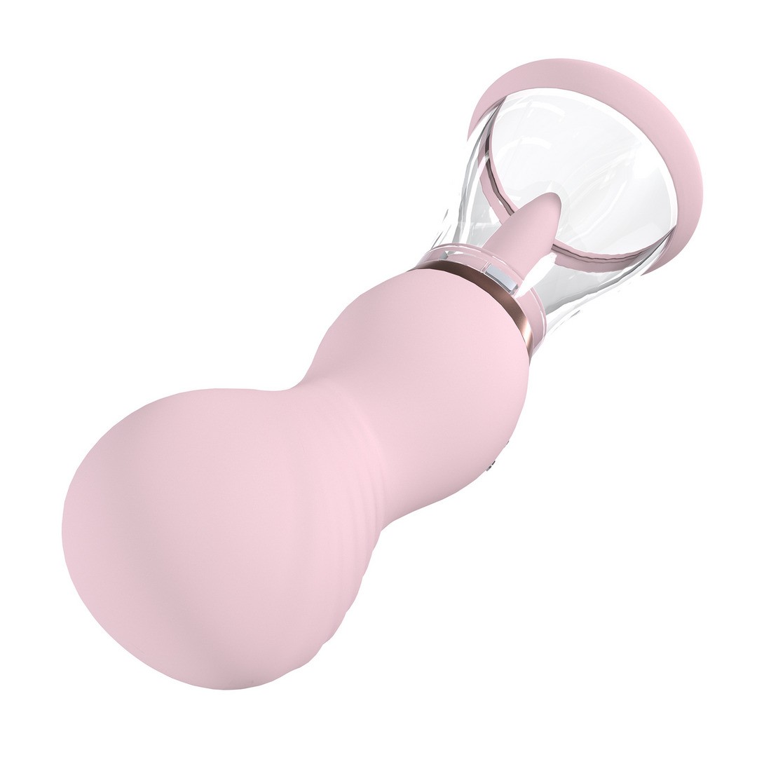 BOMBA RECARREGÁVEL PARA VULVA E SEIOS SENSUAL ROSA PUMPED - Image 3