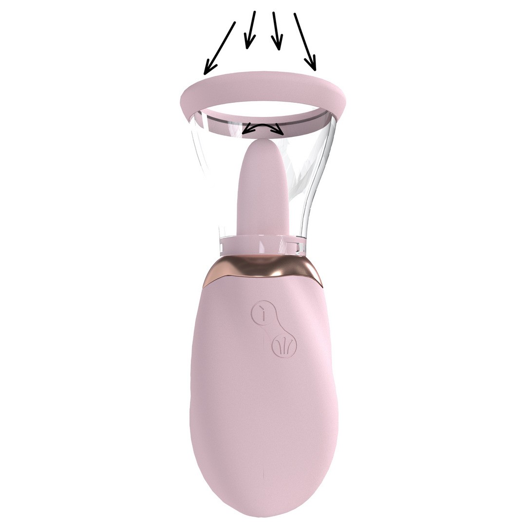 BOMBA RECARREGÁVEL PARA VULVA E SEIOS BOOST ROSA PUMPED - Image 6