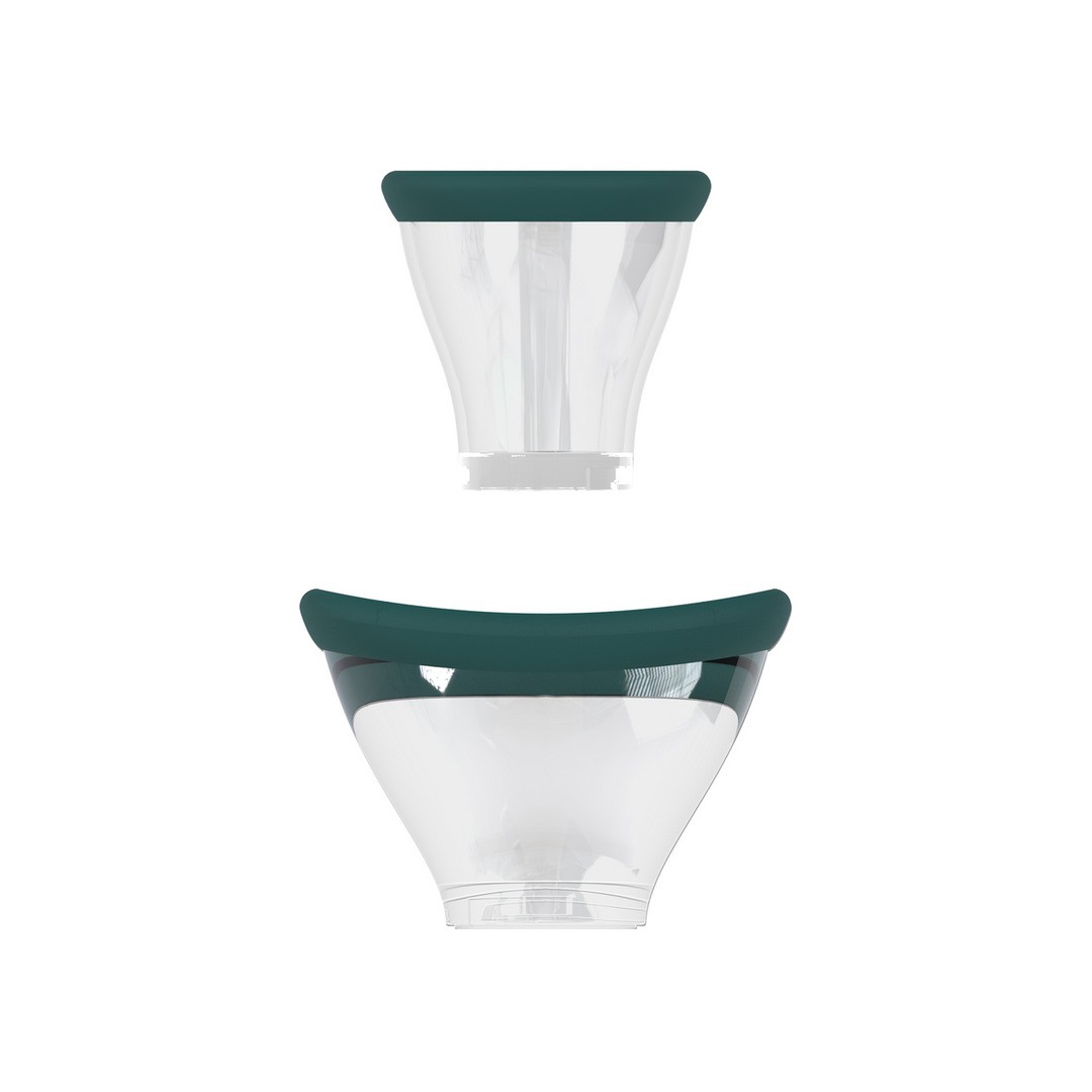 BOMBA PARA VULVA E SEIOS EXQUISITE FOREST GREEN PUMPED - Image 6