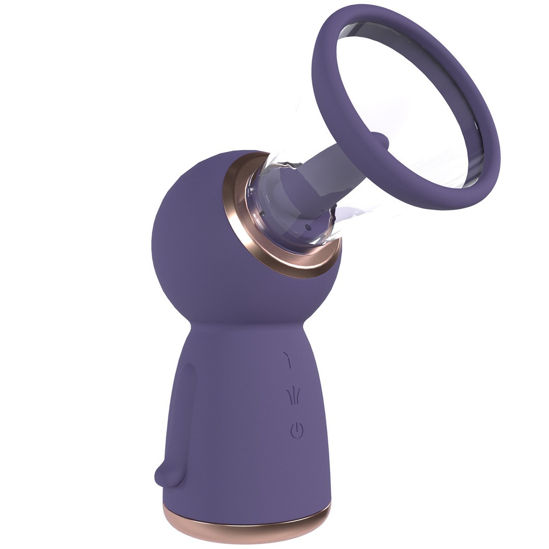 BOMBA PARA VULVA E SEIOS EXQUISITE ROXO PUMPED - Image 4