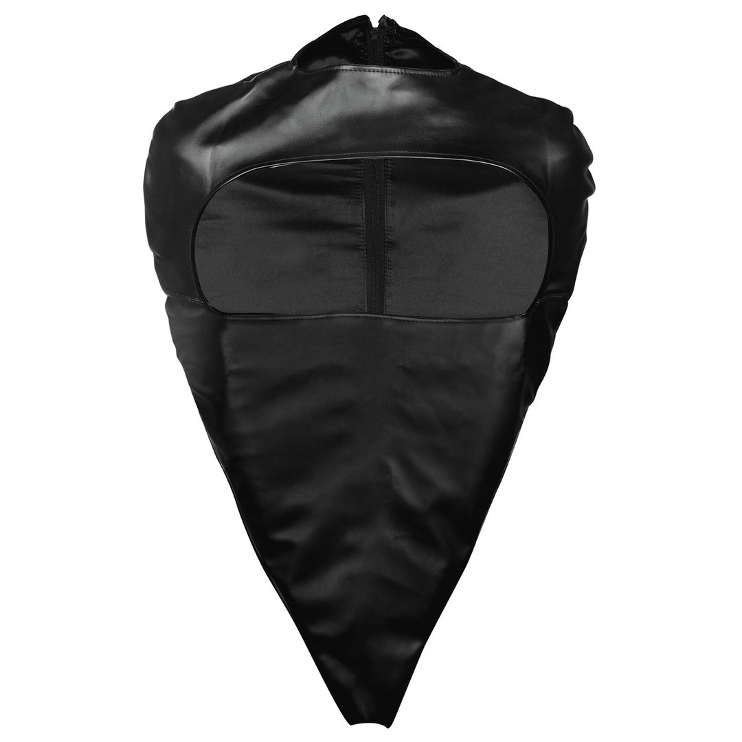 RESTRIÇÃO DE BRAÇOS ZIP-UP FULL ARM AND SHOULDER SLEEVE PRETO XTREME OUCH! - Image 5