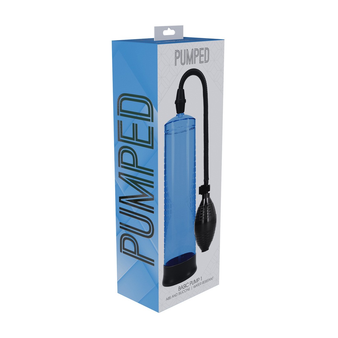 BOMBA PARA O PÉNIS BASIC PUMP 1 AZUL PUMPED