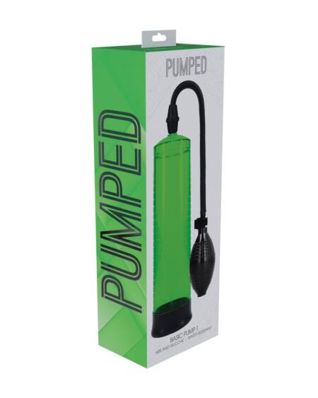 BOMBA PARA O PÉNIS BASIC PUMP 1 VERDE PUMPED