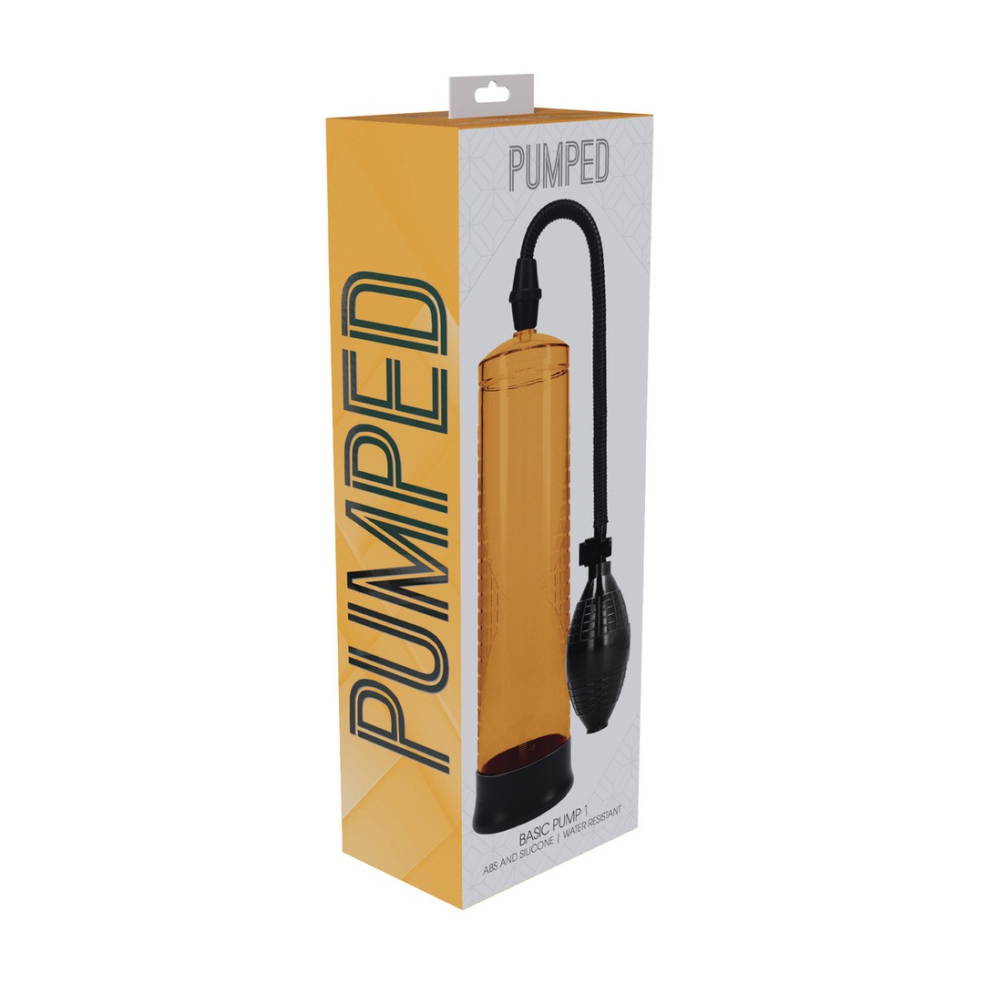 BOMBA PARA O PÉNIS BASIC PUMP 1 LARANJA PUMPED