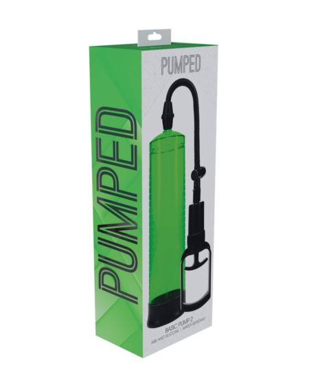 BOMBA PARA O PÉNIS BASIC PUMP 2 VERDE PUMPED