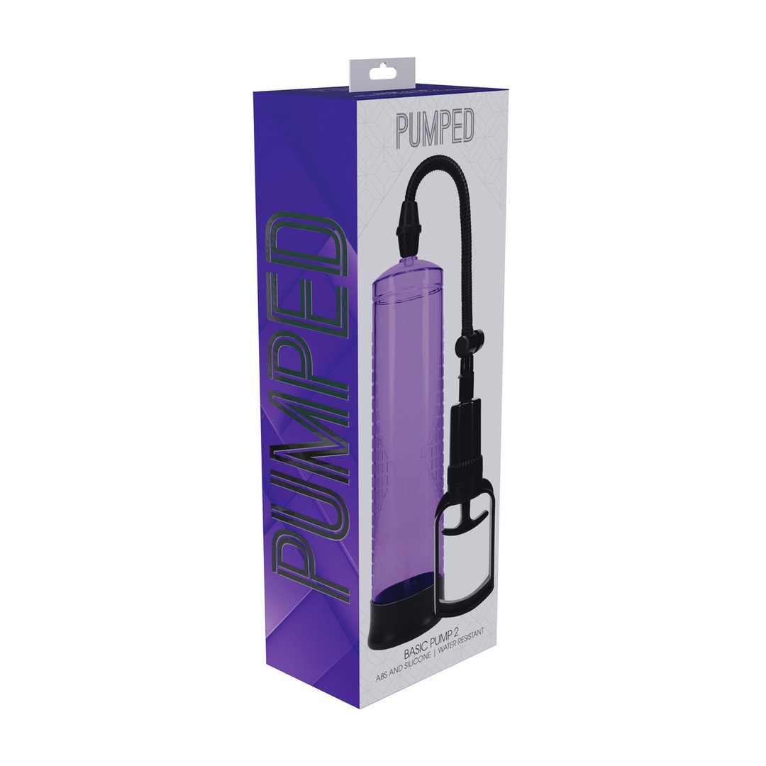 BOMBA PARA O PÉNIS BASIC PUMP 2 ROXO PUMPED