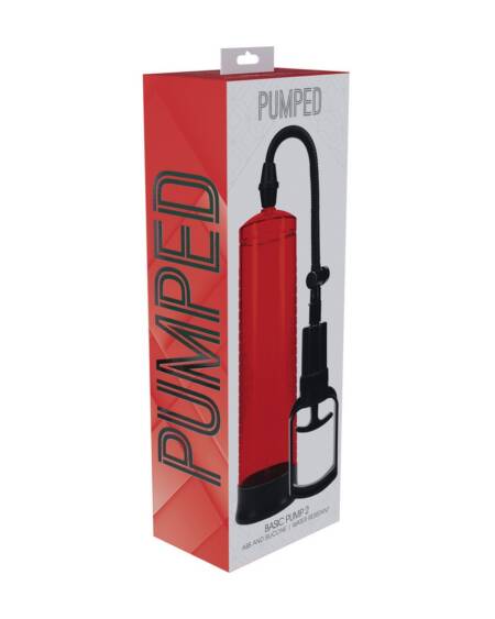 BOMBA PARA O PÉNIS BASIC PUMP 2 VERMELHO PUMPED