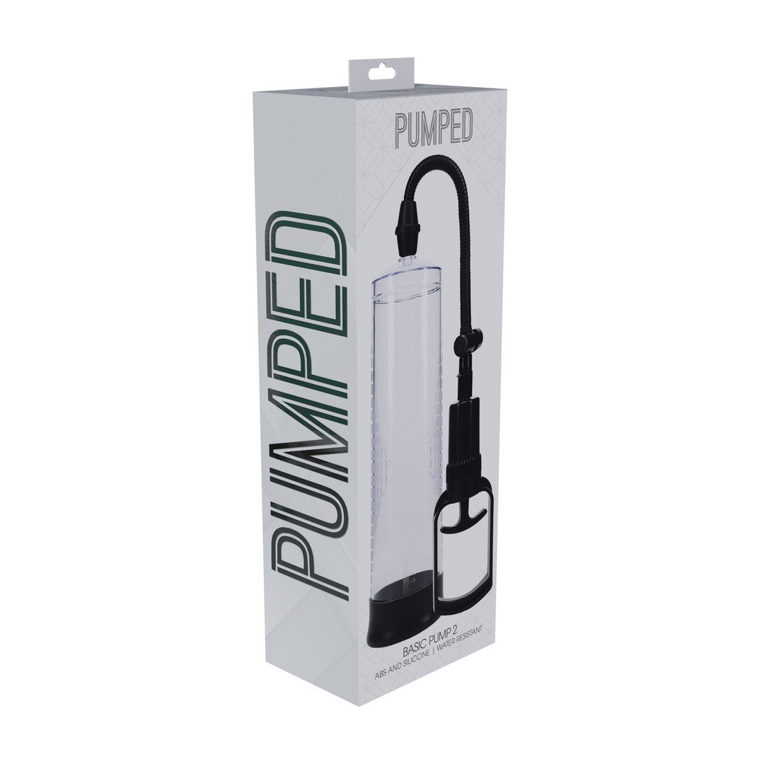 BOMBA PARA O PÉNIS BASIC PUMP 2 TRANSPARENTE PUMPED