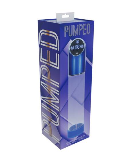 BOMBA AUTOMÁTICA PARA PÉNIS METAL BLUE PUMPED