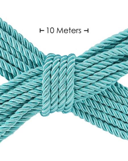 CORDA DE POLIÉSTER PARA BONDAGE 32.8 FT / 10 M AZUL OUCH!