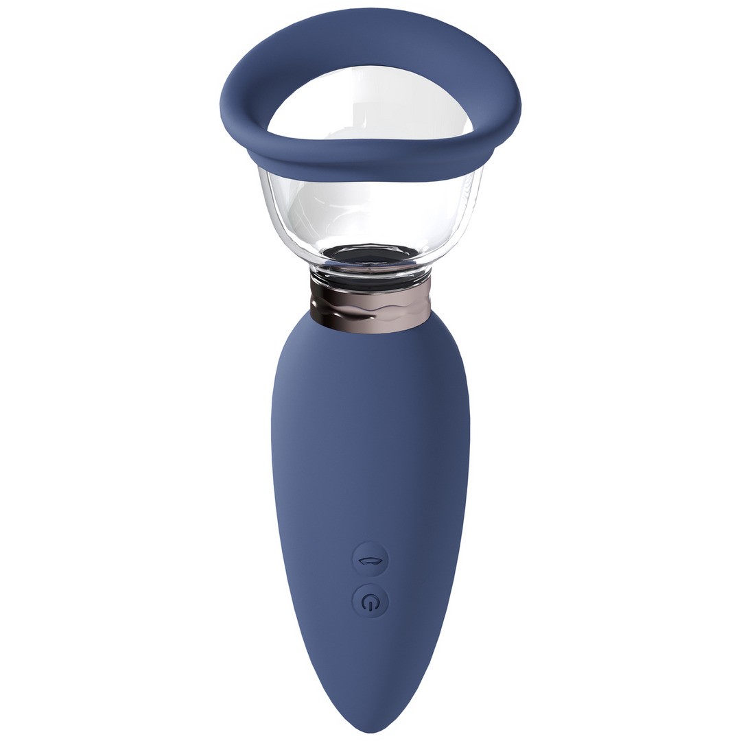 BOMBA PARA VULVA E SEIOS AROUSING BLUE PUMPED - Image 3